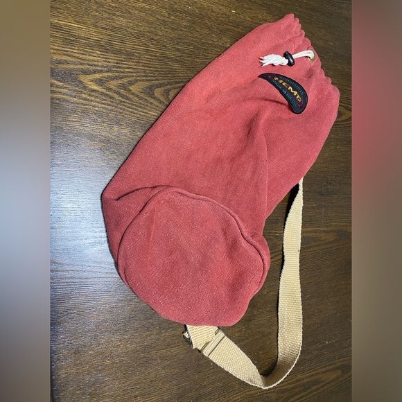 Other - Sunsports Vintage Red Hemp Sling Bag Made in the USA